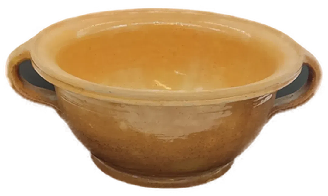 Töpferei aus Keramik in braun - Bild 1