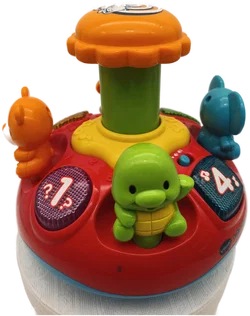 Spielzeug, 1-2-3-Tierkreisel, Vtech – Vorschau 4