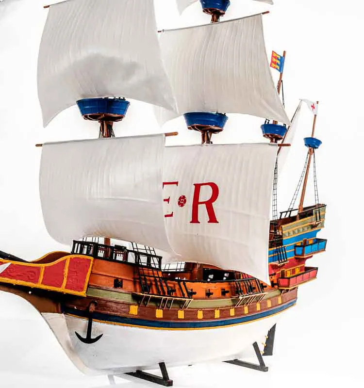 "The golden Hind" Galeone, ein Segelschiff im Maßstab 1:72 – Bild 5