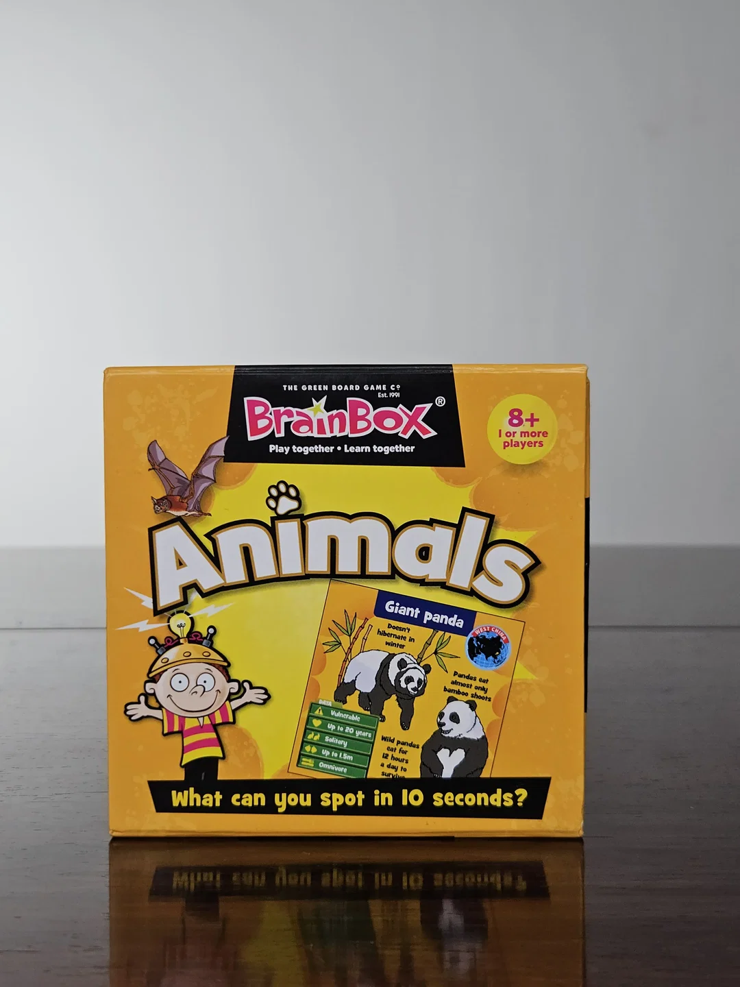 BrainBox: Animals - Gesellschaftsspiel - The Green Bord Game – Bild 1