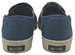 Wasted Slip-On Sneaker, blau - Gr. 38 - Bild 4