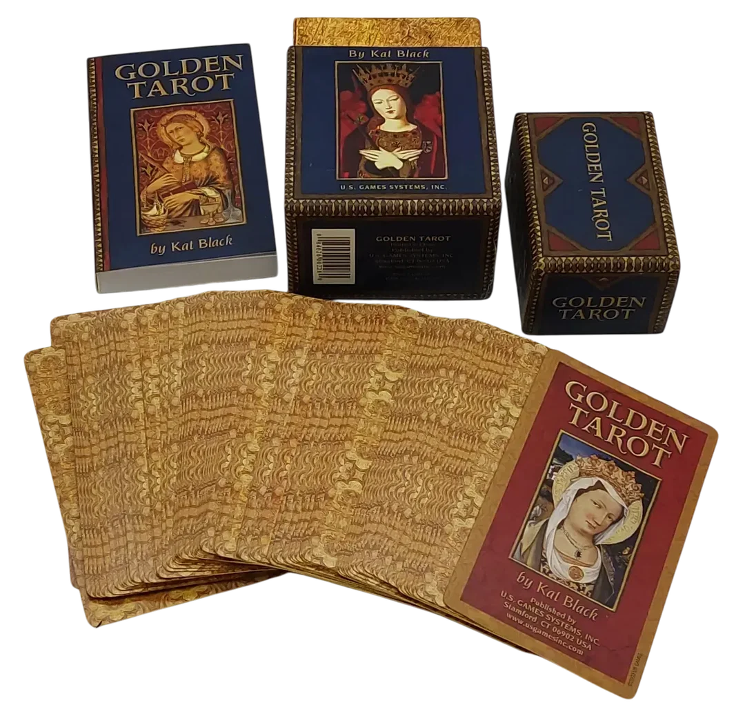 Golden Tarot - by Kat Black . U.S. Games Systems, In – Bild 2