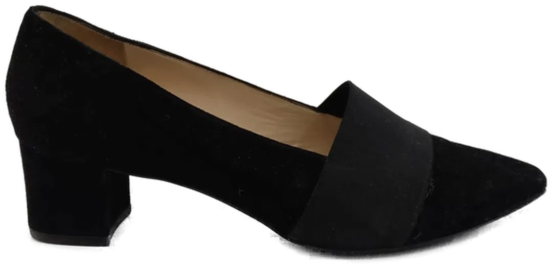 Peter Kaiser Damenschuhe Pumps Rauhleder schwarz - Gr. 38,5 - Bild 1