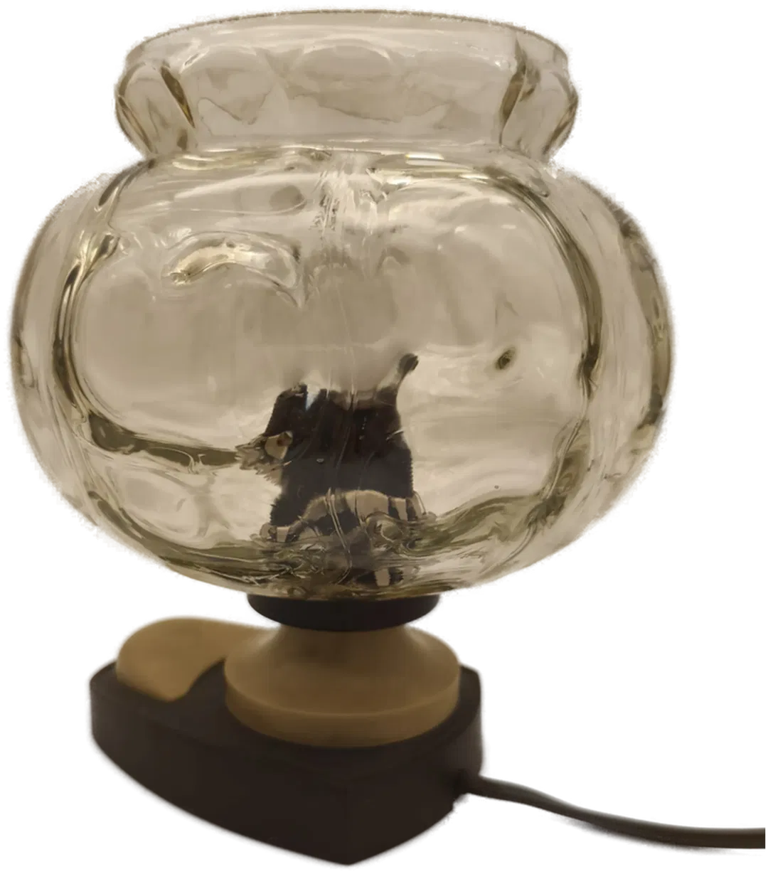 Lampe für Nachtkästchen, retro, vintage, rustikal - Bild 4