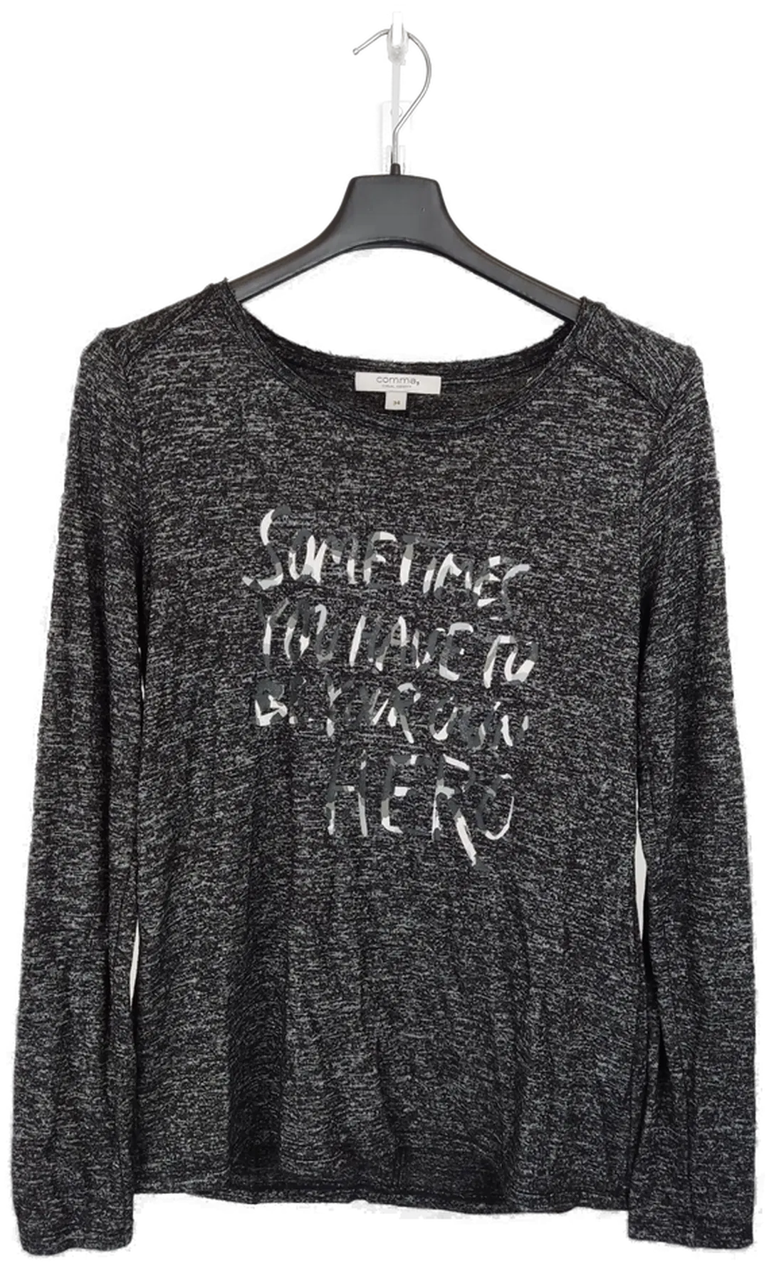 Comma Damen Shirt grau Gr. 34 - Bild 1