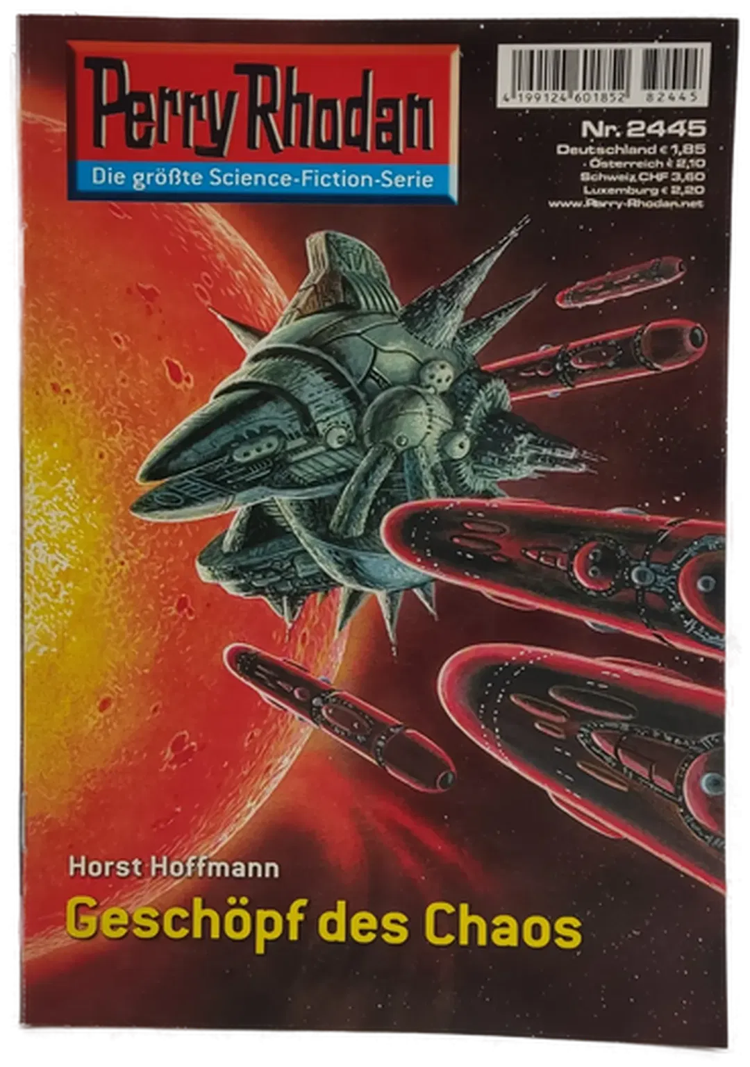 Romanheft Perry Rhodan Geschöpf des Chaos Erstauflage Nr.2445 - Bild 2