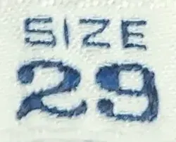 Armani Jeans Damen Jeans dunkelbraun Gr. 29 - Bild 3