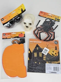  Halloween Deko-Paket "Grusel" #2