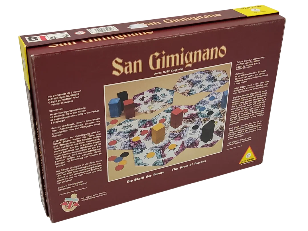 San Gimignano - Gesellschaftsspiel - Piatnik  – Bild 2