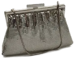 Vintage Glomesh Silber Tasche - Bild 2