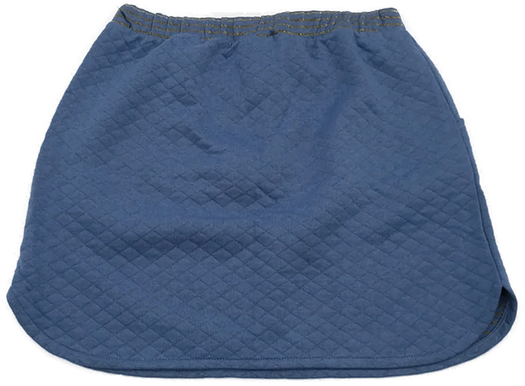 United Colors of Benetton Kinderrock blau gemustert  Gr. 3XL – Bild 2