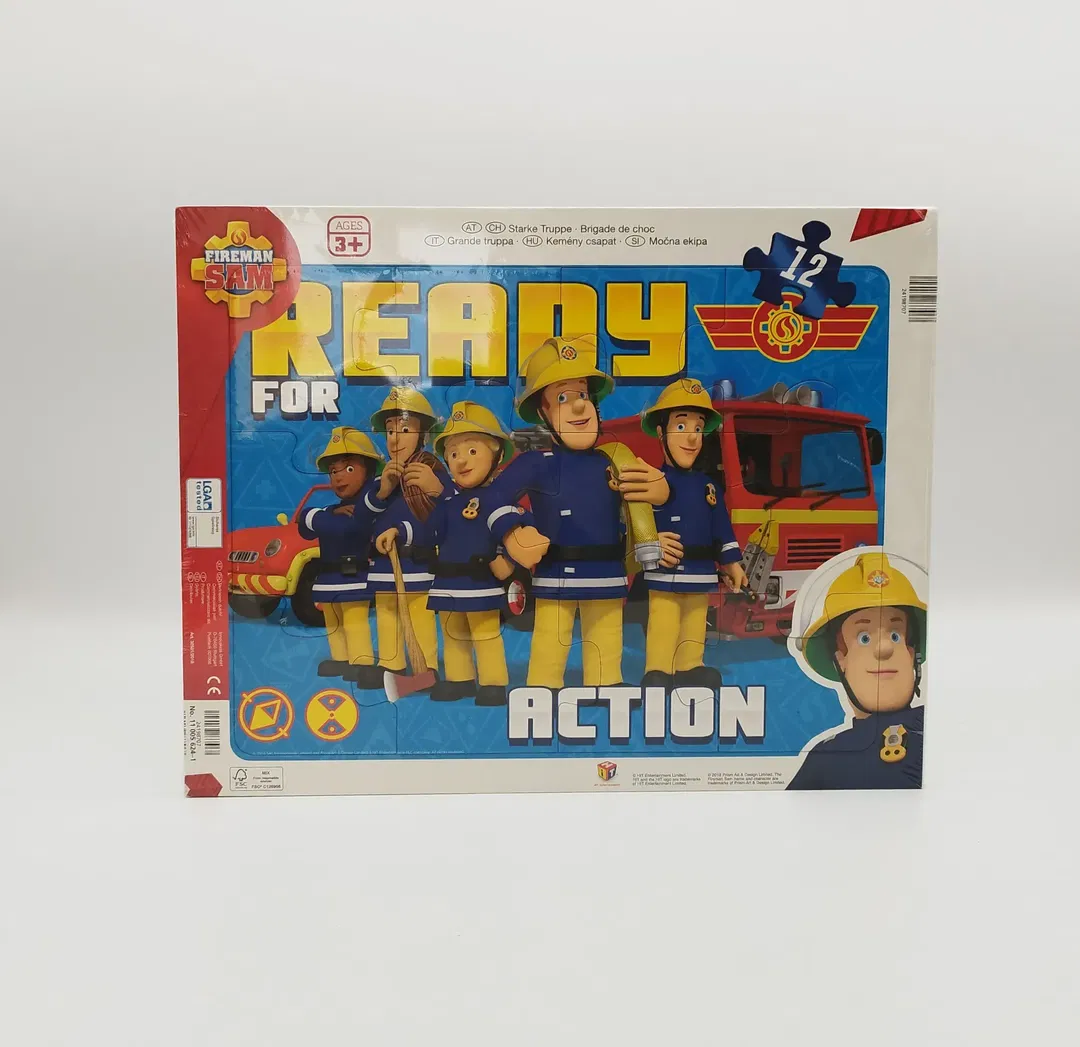 Puzzle Feuerwehrmann Sam 2 Motive, ab 3 Jahren | Kindergarten-Liebling - Bild 1