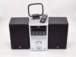 JVC UX-G303 Micro HiFi System (2x 35W, CD, Tuner) - Silber - Bild 1