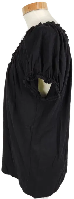 Damen Shirt Laura Torelli Collection - XL, schwarz, kurzarm - Bild 2