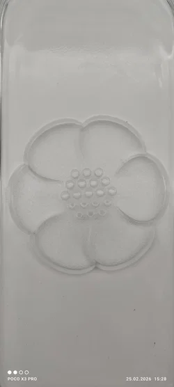 Vintage Servierplatte mit Blumenmotiv - Bild 3