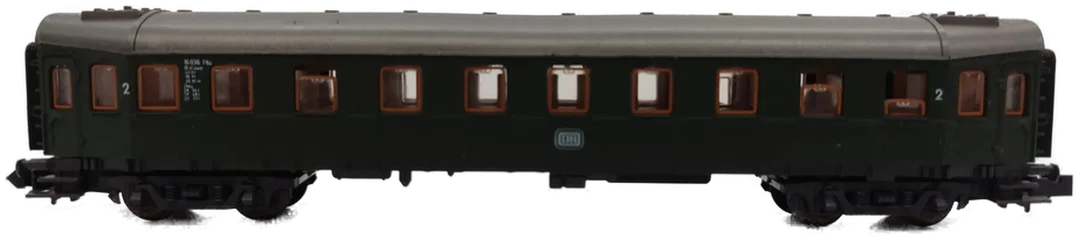 Roco Spur N 2256 Hechtwagen 2.Klasse der DB Epoche III ohne Verpackung – Bild 2