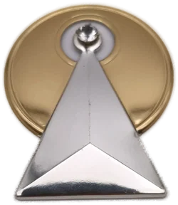 Star Trek, Vulcan IDIC Medaillon, Franklin Mint, 925 Silber, seltenes Sammlerstück! – Vorschau 1