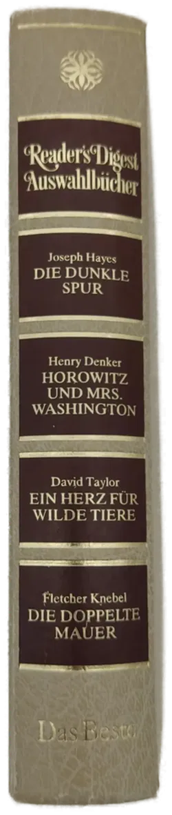 Die dunkle Spur / Horowitz und Mrs. Washington / Ein Herz für wilde Tiere / Die doppeIte Mauer - Bild 2