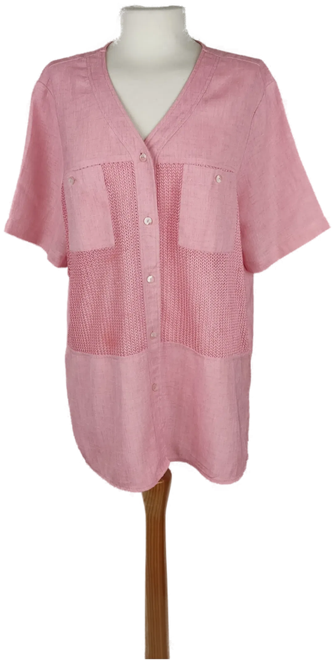 Bluse CANDA Altrosa Polyester XL/42 | Wie Neu - Bild 4