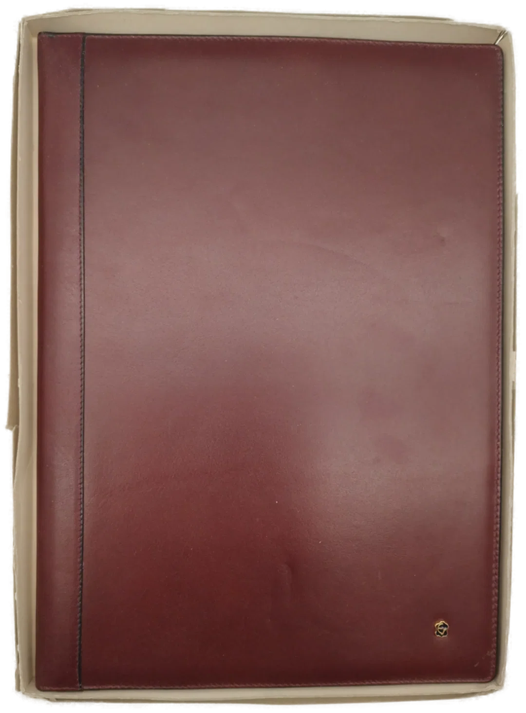 Echt-Leder Schreibmappe | Gut Erhaltenes Unikat - Bild 1