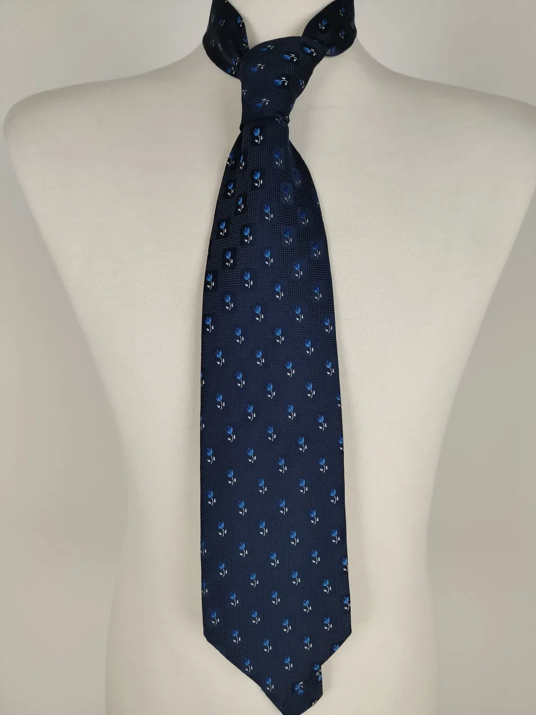 Herren Krawatte blau - Bild 4