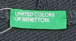 United Colors of Benetton Kinderpullover schwarz gemustert Gr. S – Vorschau 3