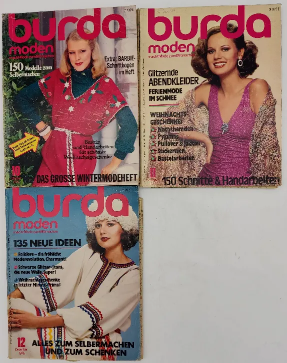 Burda Modezeitschrift 11 Hefte 1976 – Bild 3
