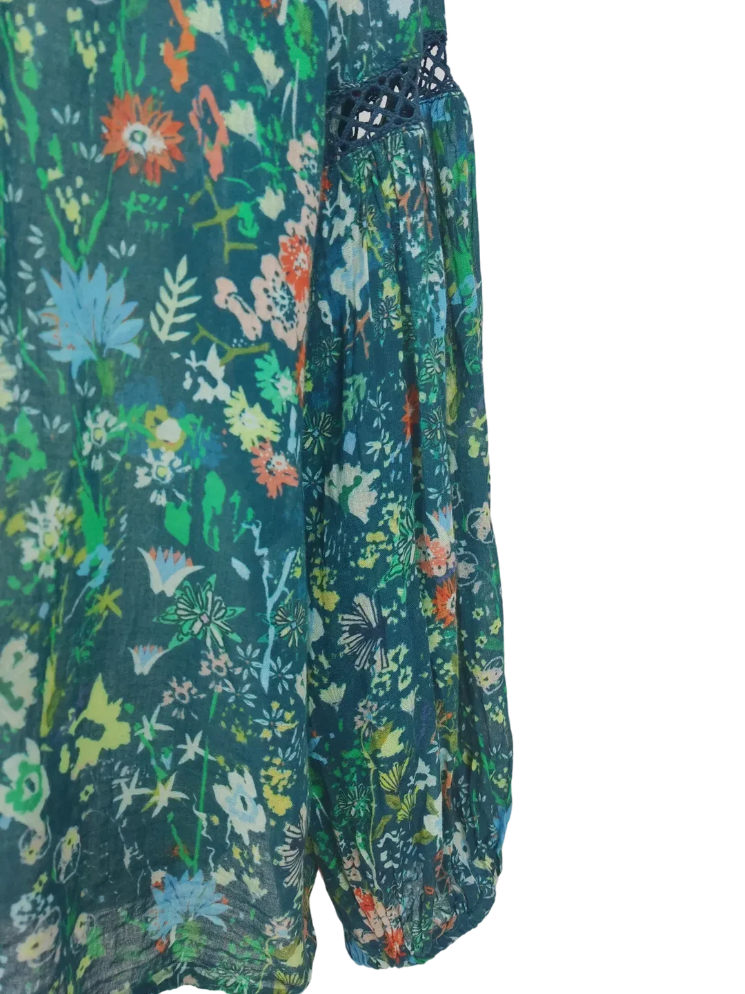 POM Amsterdam Damen Bluse, blaugrün - Gr. M – Bild 3