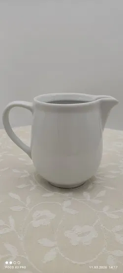 Milchkanne Lilien Porzellan Neuwertig | Zeitloser Charme - Bild 2