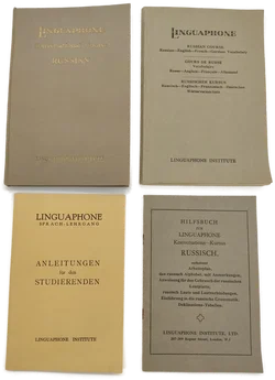  Linguaphone Russisch Konversations-Kurs auf 78" Schellack Platten – Vorschau 4
