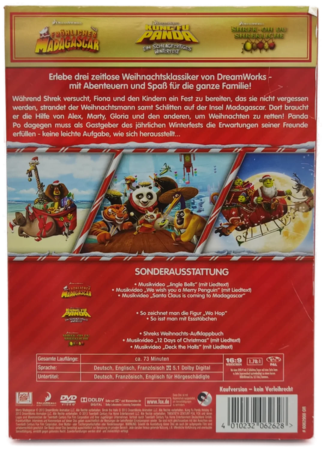 DVD "DreamWorks ‒ Weihnachtsklassiker" – Bild 2