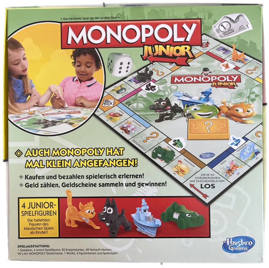 HASBRO Monopoly Junior (H1216984) ab 5 Jahre – Bild 2