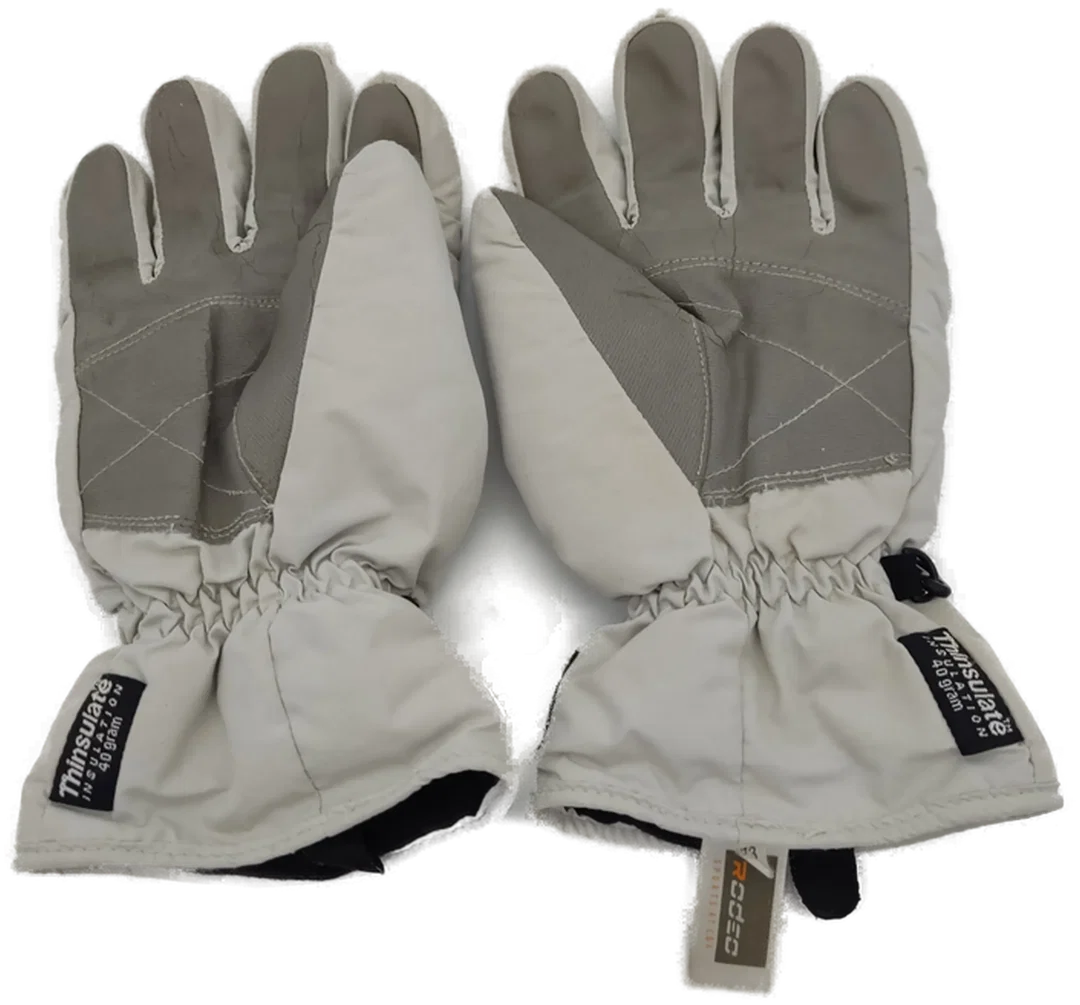 Handschuhe "Rodeo", weiß, Größe 170-176 – Bild 2
