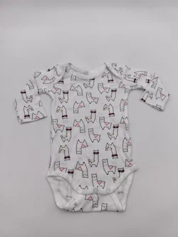 4 Set Bodies, Gr. 62, 2x langarm, 2x kurzarm Body – Vorschau 3