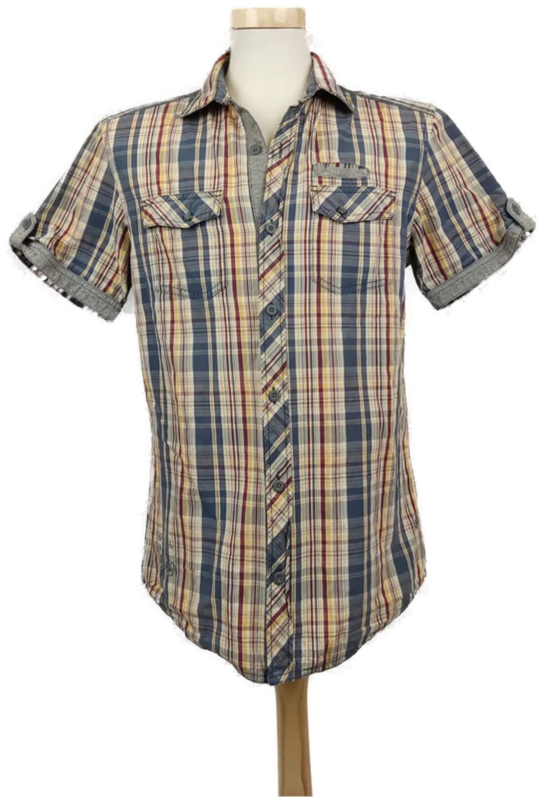 s. Oliver Herren Hemd mehrfarbig Gr.M - Bild 1