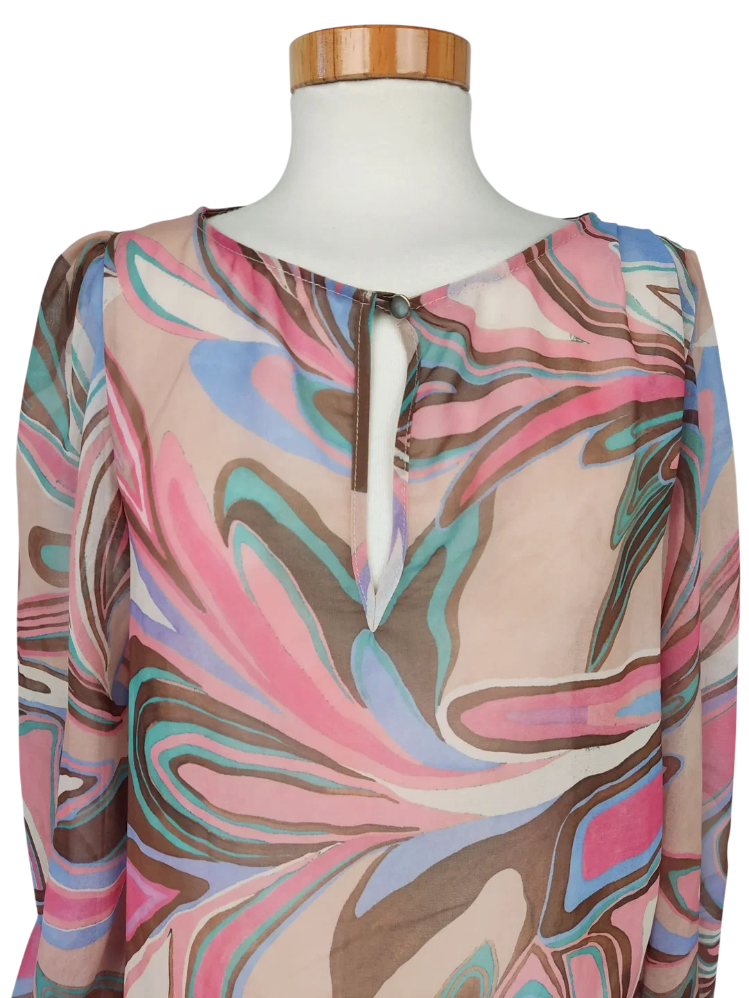 Maryley Damen Bluse, rosa - Gr. S  – Bild 4
