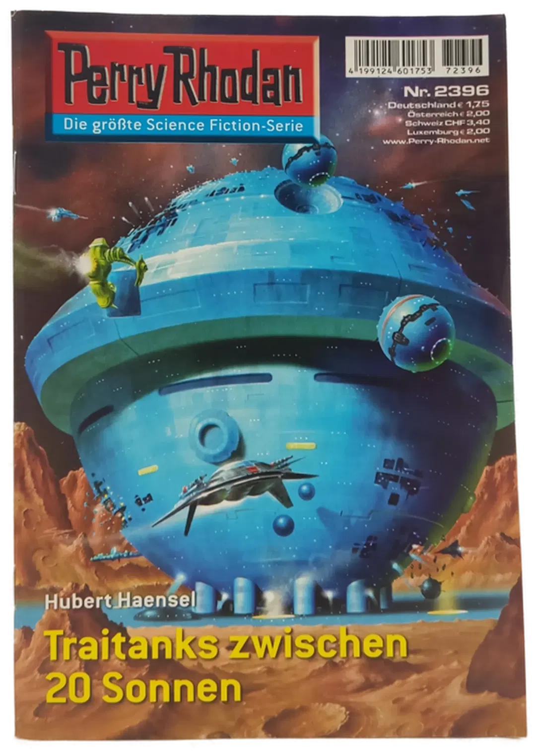 Romanheft Perry Rhodan Traitanks zwischen 20 Sonnen Erstauflage Nr.2396 - Bild 1
