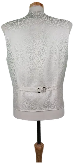 Brinkleys Herren Gilet weiß - L/50/52 - Bild 2