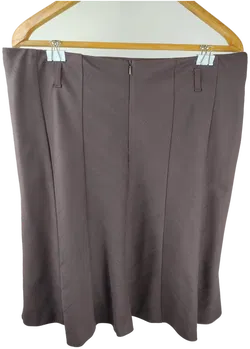 S. Oliver Damen Midi Rock braun- XL/42 - Bild 2