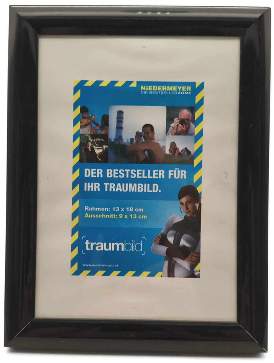 Bilderrahmen, schwarz, Fotorahmen - Bild 1