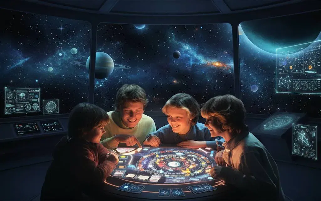 „Spiel des Wissens – MB Spiele, ab 10 Jahren, Komplett mit Spielfeld, Karten und Figuren (Vintage, ca. 1980er)“ - Bild 4