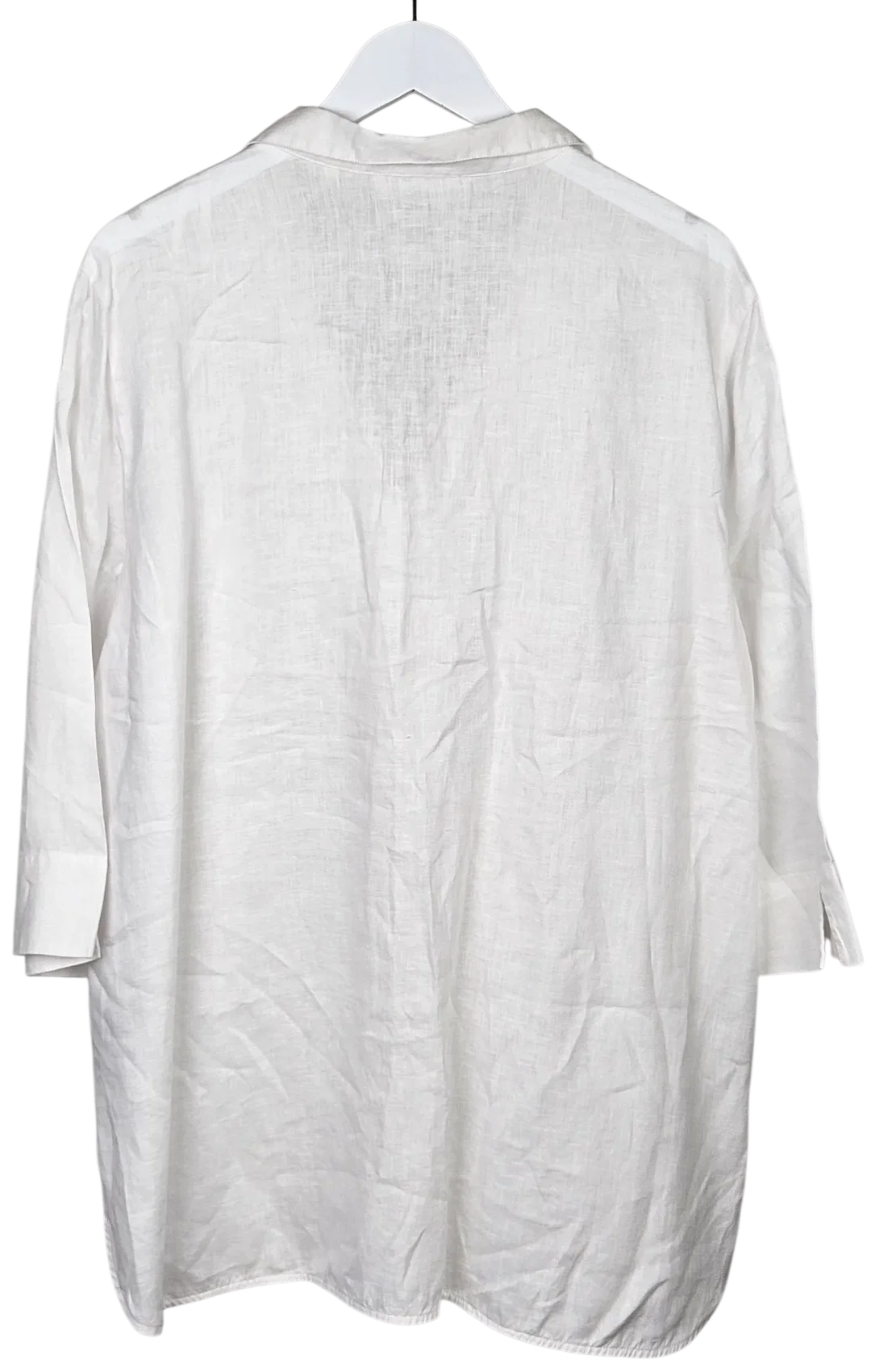 CHRISTIAN BERG Damen Leinenhemd, weiß - Gr. XXXL – Bild 2