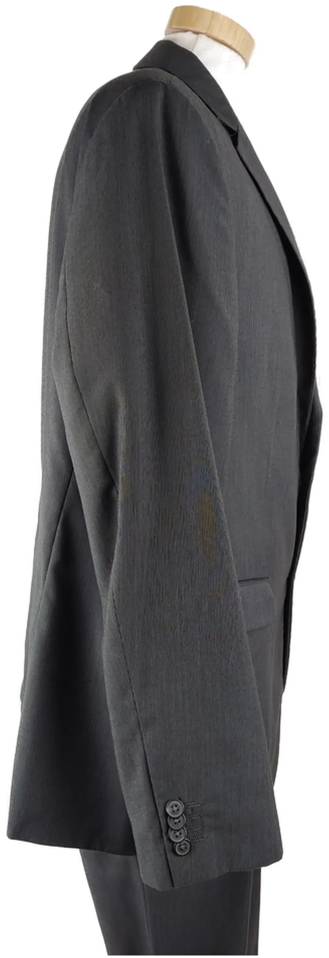 Anzug "Bexleys Man",  mit Hose, dunkelgrau, Größe 27 – Bild 2