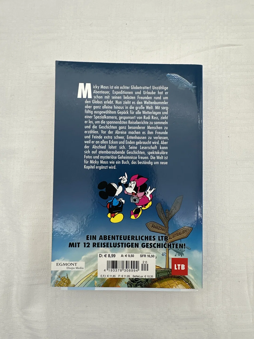 Walt Disney - Lustiges Taschenbuch Maus-Edition "Globetrotter Micky" - Nr. 20 – Bild 2