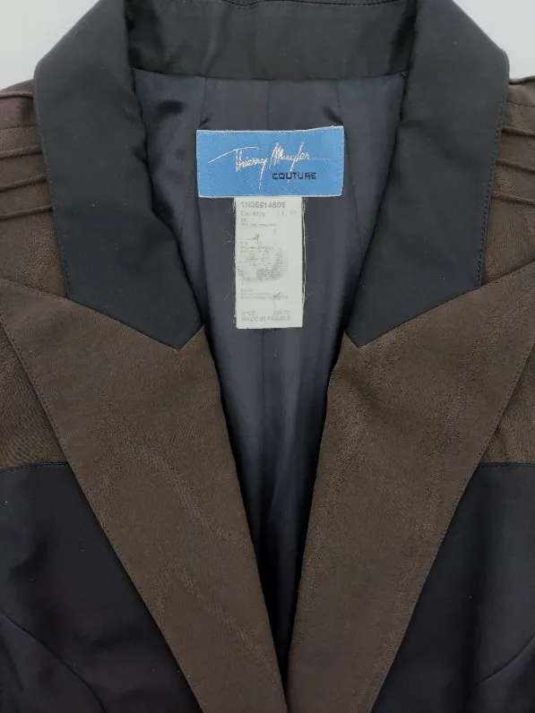 Thierry Mugler Couture Vintage Damen Blazer - M / 38  – Bild 4