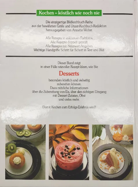 Desserts für jeden Tag, für Feste und Gäste - Annette Wolter – Bild 2