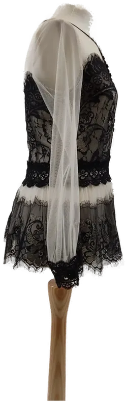 Durchsichtige Spitzenbluse  - Bild 4