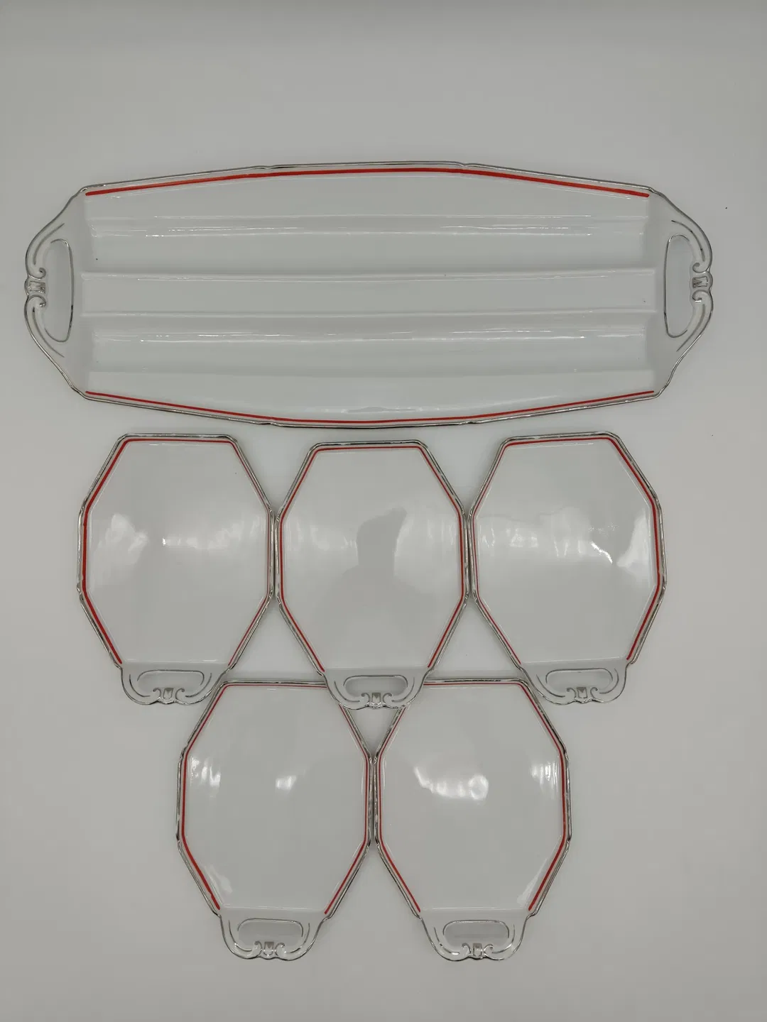 Epiag-Rapser - Vorlegeplatte & 5 kleine Vorlegeteller - Bild 1