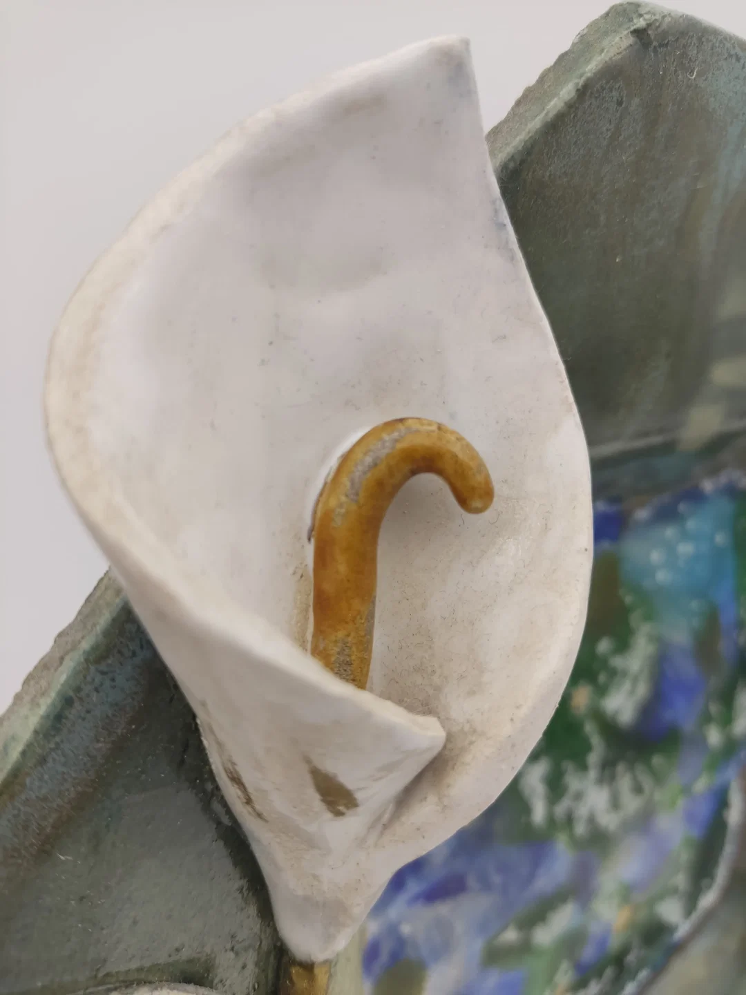 Keramik-Schale Schmelzglas-Inlay | Deko-Statement – Bild 6