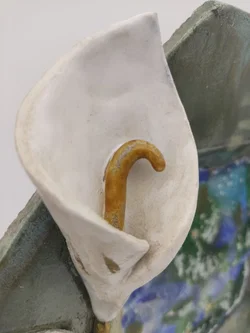 Keramik-Schale Schmelzglas-Inlay | Deko-Statement - Bild 6